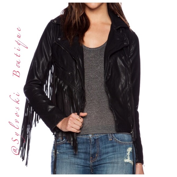 🔥 BlankNYC Fringe Moto Jacket in Let it Ride NWT - Picture 6 of 9